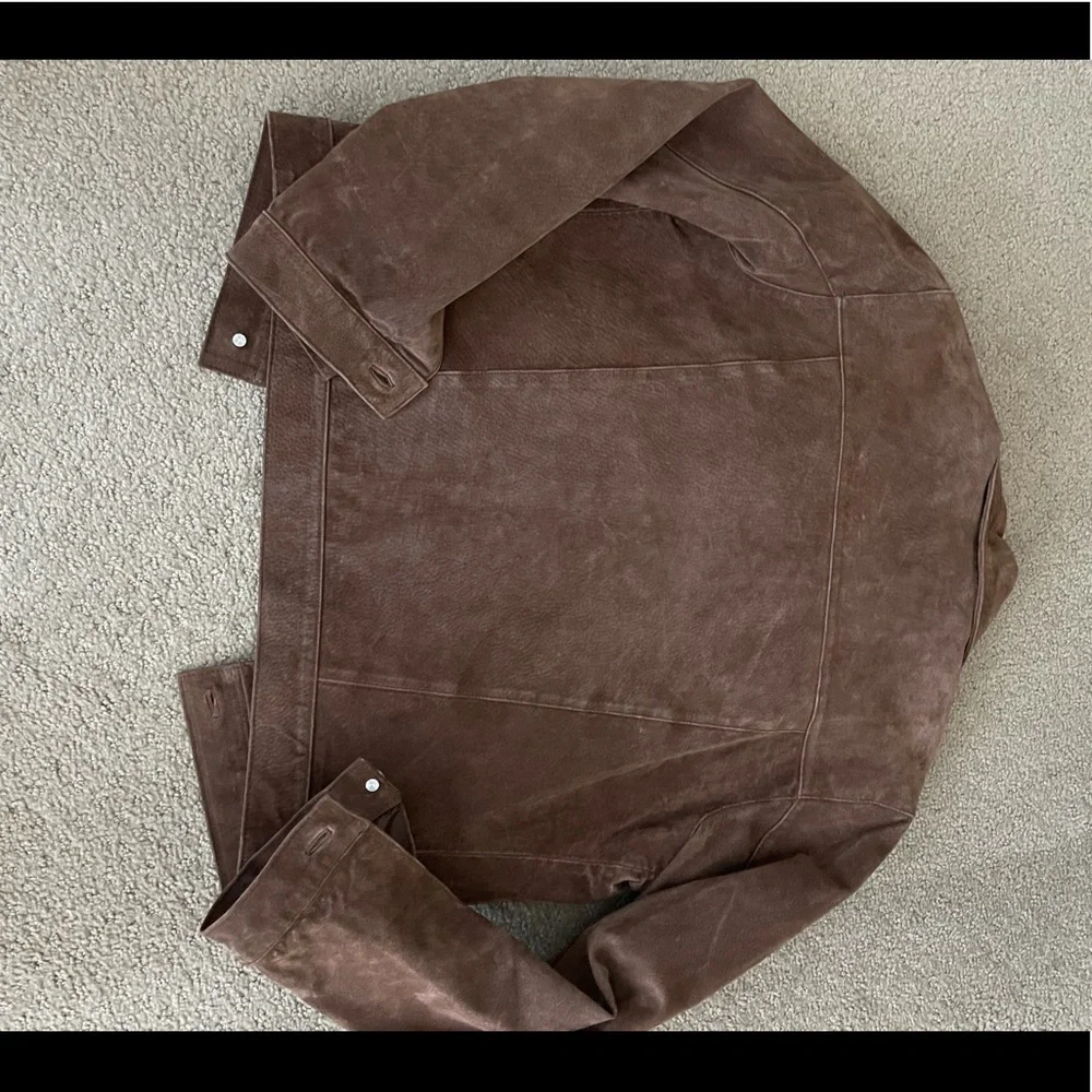 Xoxo leather snd suede jacket - Picture 3 of 6